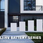 BESS 510V 10 kWh 20 kWh Batería solar residencial Energía almacenamiento Sistema LIFEP04 HV Montaje en pared 4 paralelo