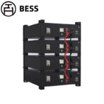 BESS LV-R5.12 5kwh LIFEPO4 Batería solar residencial Energía almacenamiento Sistema Montaje en rack