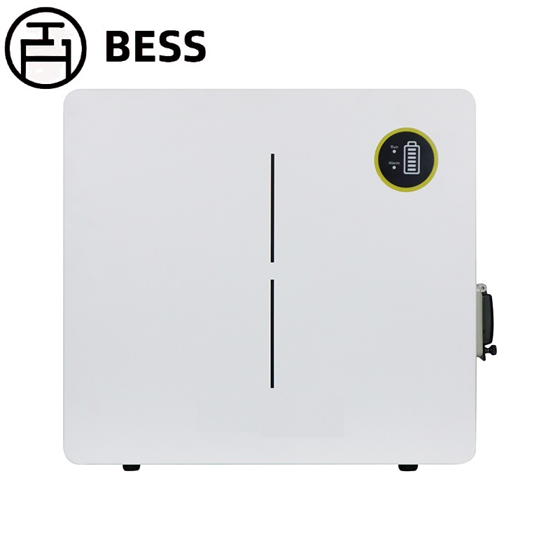 BESS LV-W5.12AC 10kWh LIFEPO4 Batería solar residencial Sistema fosfato de hierro de litio powerwall Montaje en pared